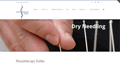 Desktop Screenshot of physiodublin.ie